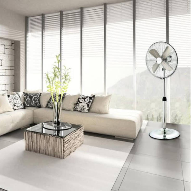 Westinghouse 3-i-1 ventilator, Ø40 cm, krom