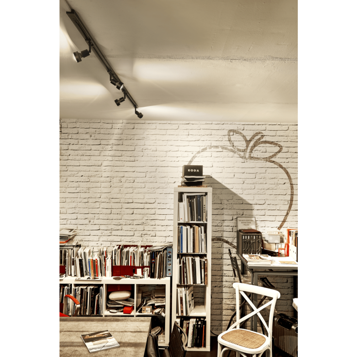 SLV Puri 1 spot til 1F strømskinne, GU10, sort