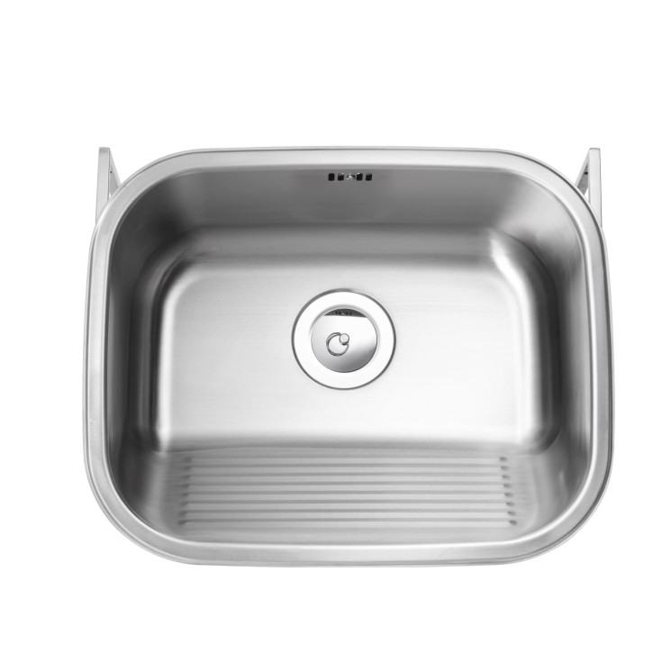 Intra Tempra tvättkar, 55x45 cm, rostfritt stål