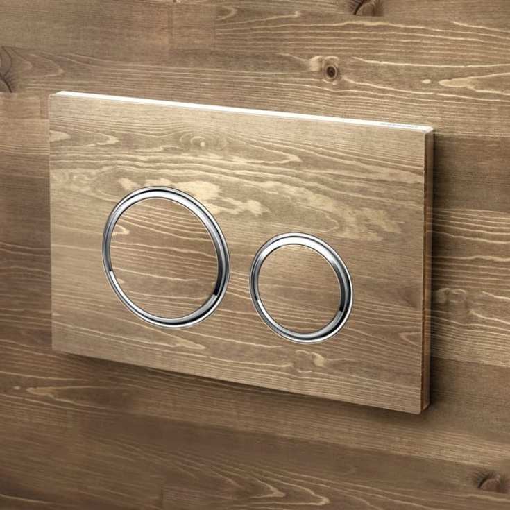GEBERIT BETJENINGSPLADE SIGMA 21 FORKROMET