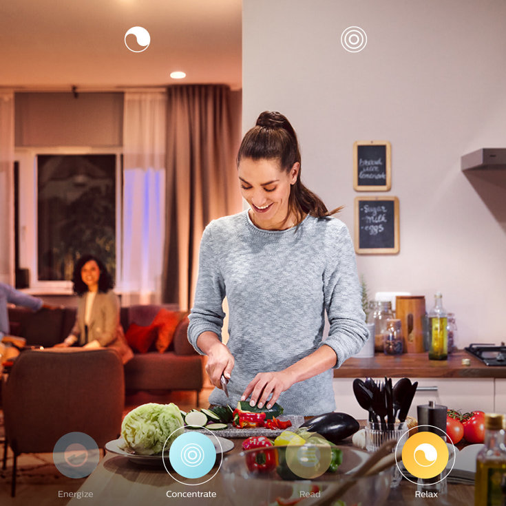 Philips Hue White Ambiance GU10 spotpære, 1-pk