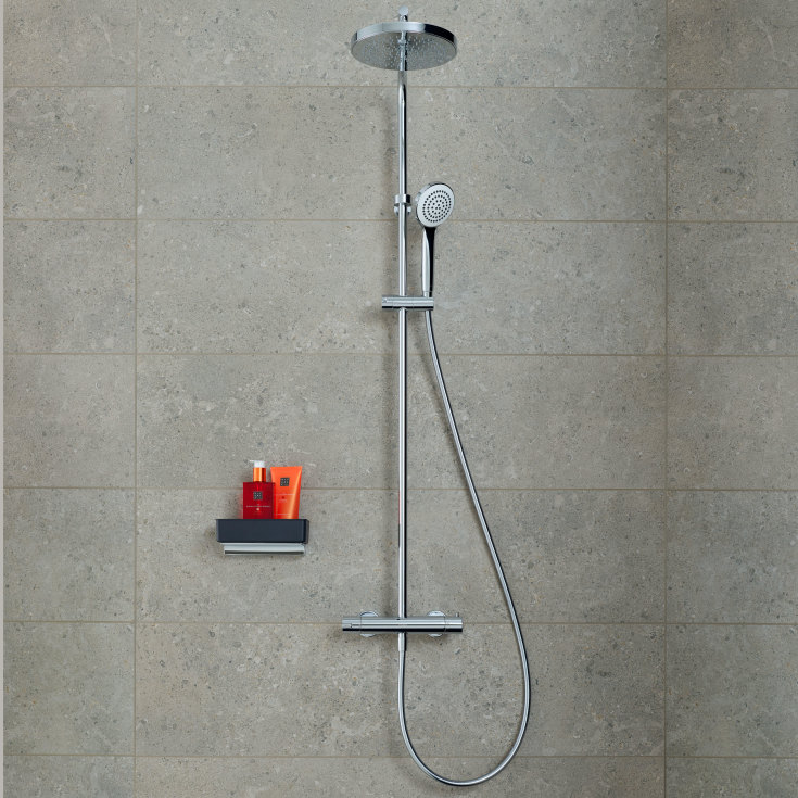 Duravit B.1 brusesæt, krom