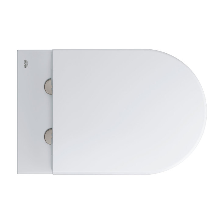 Grohe Essence vägghängd toalett, utan spolkant, rengöringsvänlig, vit