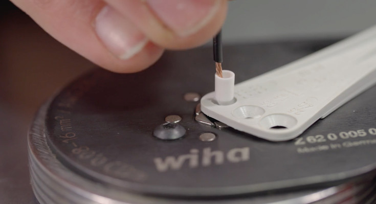 Wiha krympetang for koblingsrør, 6-kantpresse 0,08 - 16 mm²