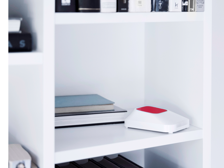 Sikkerthjem indendørs sirene med flashlys til S6evo alarmsystem