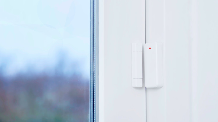 Sikkerthjem åbningskontakt til S6evo alarmsystem