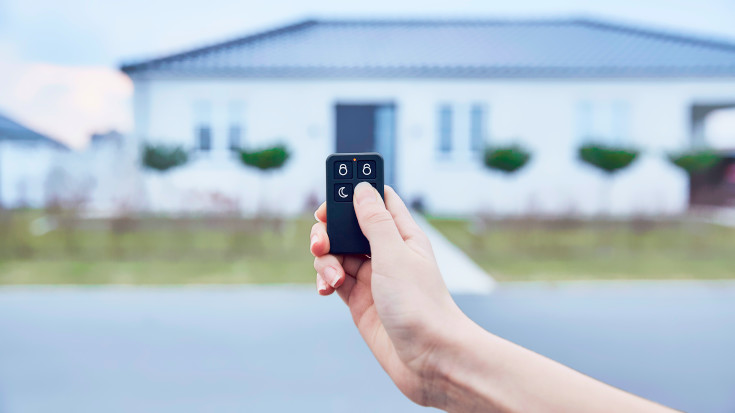 Sikkerthjem fjernbetjening til S6evo alarmsystem