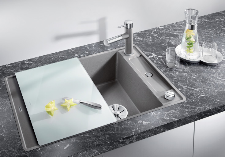 Blanco Axia III 45 S-F kjøkkenvask, 77x50 cm, hvit