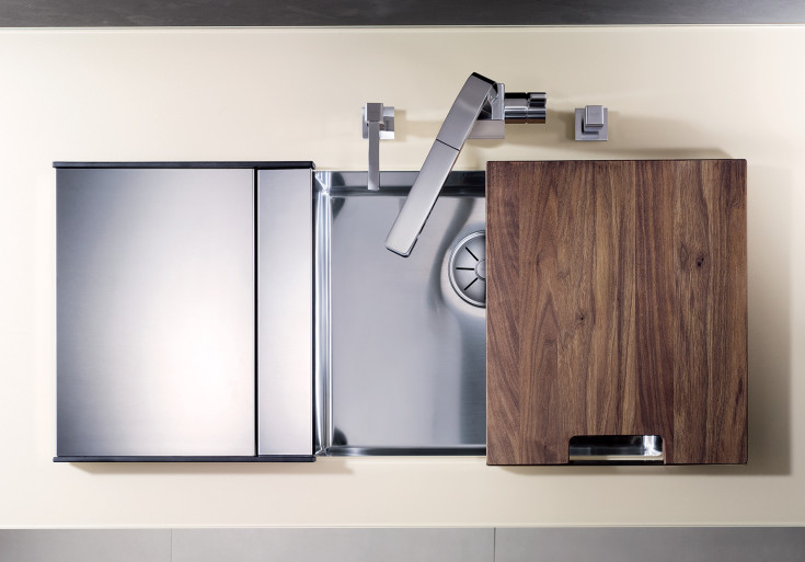 Blanco Claron 500-U UXI køkkenvask, 54x44 cm, rustfrit stål