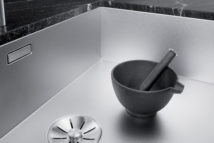 Blanco Zerox 700-U Durinox UXI diskbänk, 74x44 cm, rostfritt stål