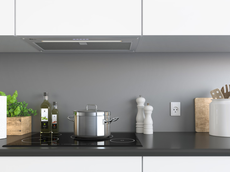 Thermex TFM 160 emhætte, skabsindbygning, 60 cm