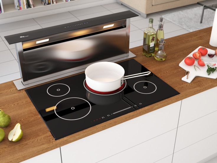 Thermex Trent Integra emhætte, bordmonteret, 88 cm