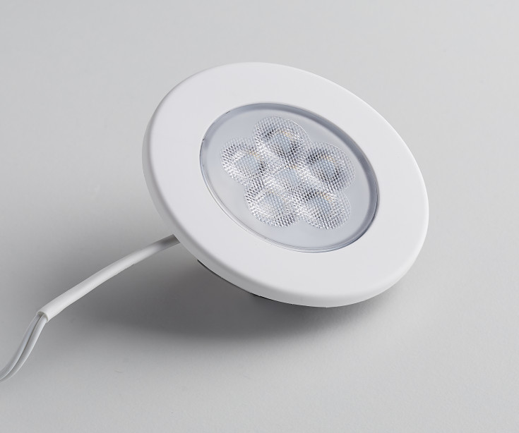 Loevschall ID möbelspotlight 350 mA, vit