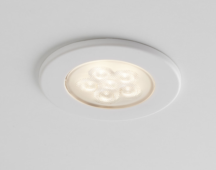 Loevschall ID möbelspotlight 350 mA, vit