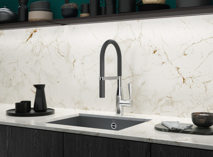 Dornbracht Sync Profi køkkenarmatur, krom