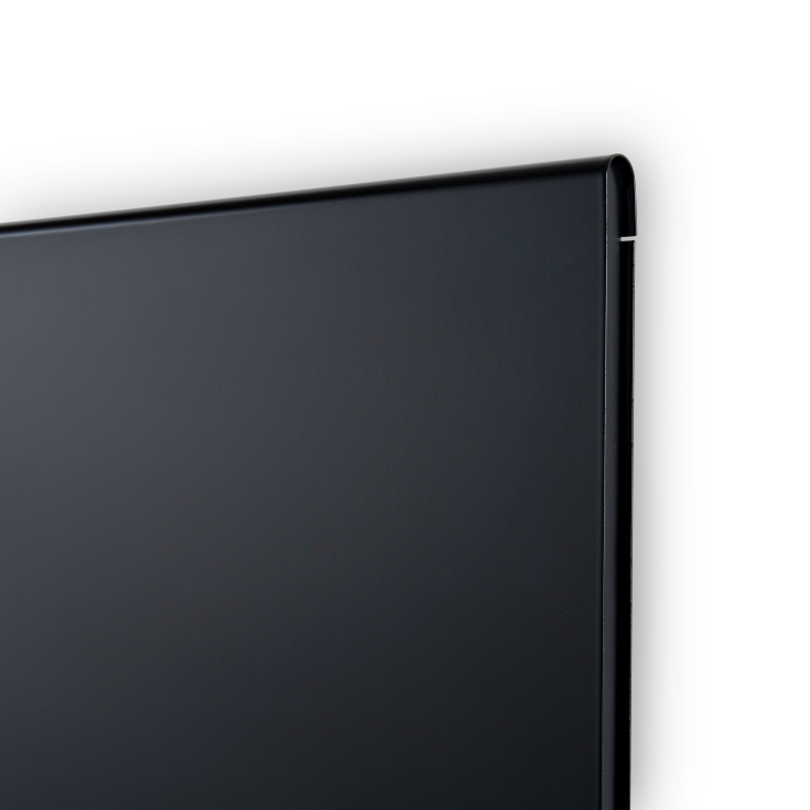 Adax Neo L panelovn med termostat og WiFi 1000W/230V, sort, 13 m²