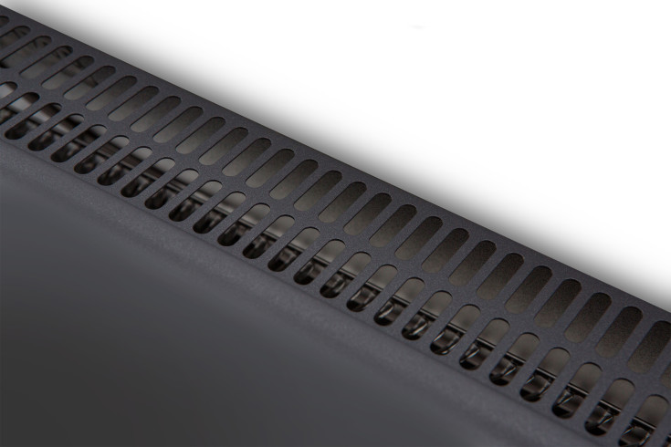 Adax Neo H el-radiator med termostat och WiFi 1000W/400V, grå, 15 m²