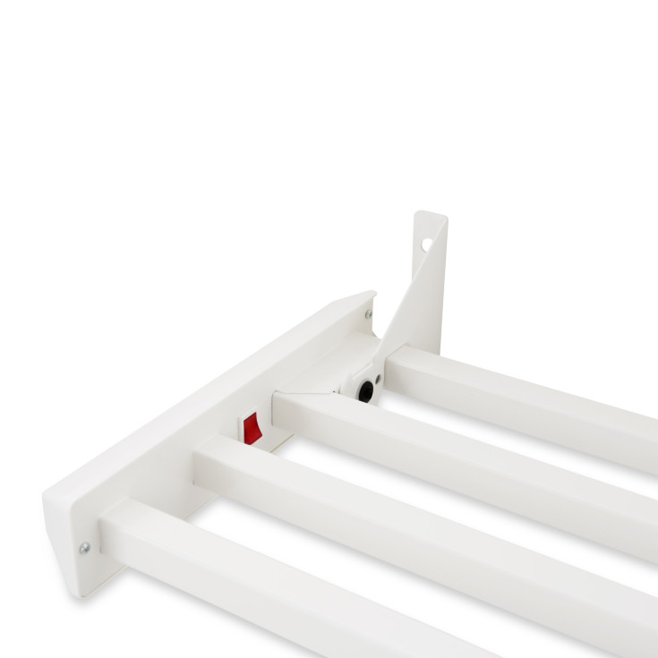 Adax Basic tørrehylde, 87 cm, hvid