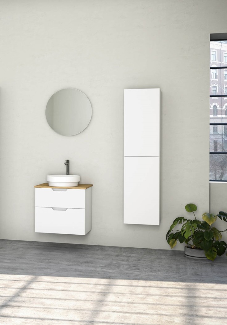 Noro Studio servantskap, 60x45.3 cm, hvit