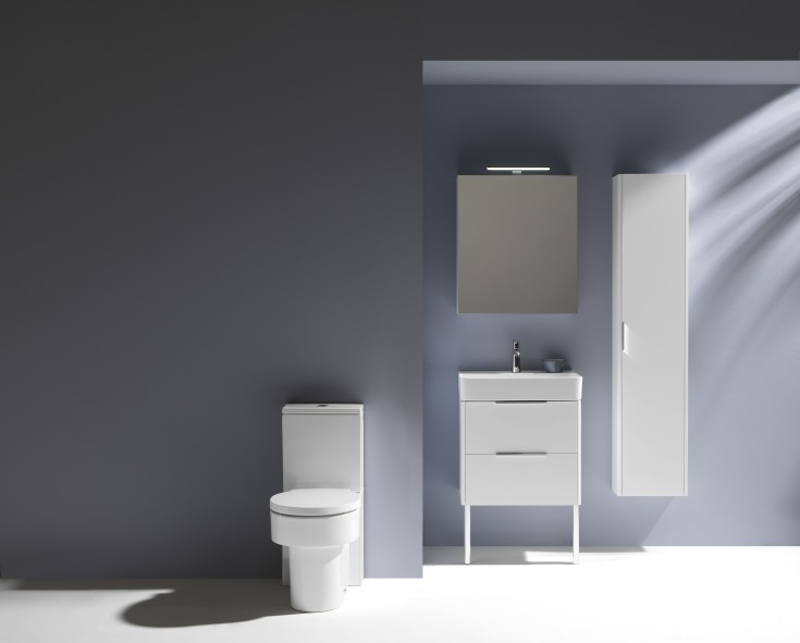 Laufen Base servantskap, 58,5x39 cm, hvit