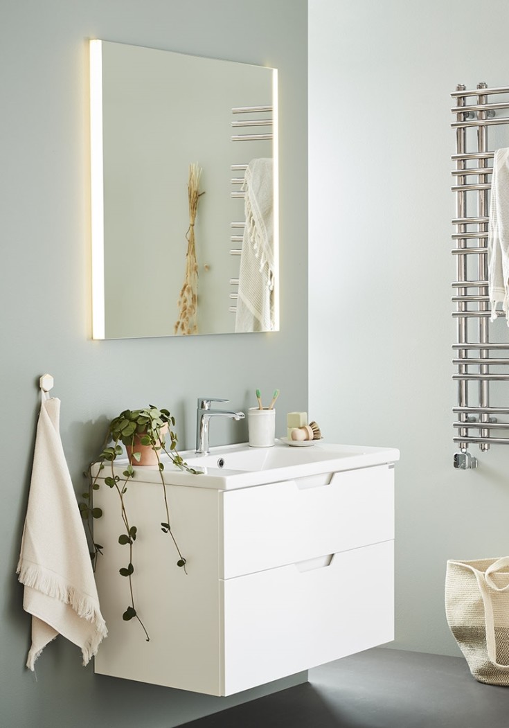 Noro Studio servantskap, 80x45.3 cm, hvit