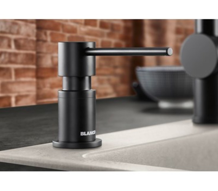 Blanco Lato sæbedispenser, mat sort