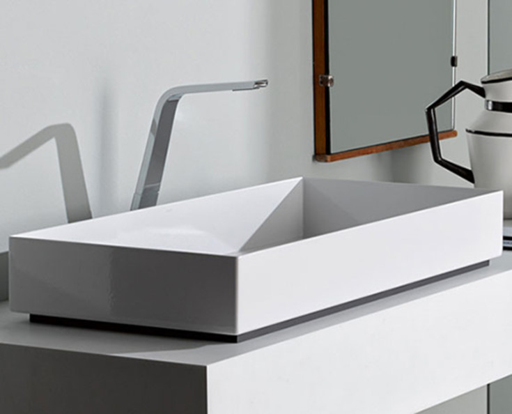 Alape Me tvättställ, 50x37,5 cm, vit