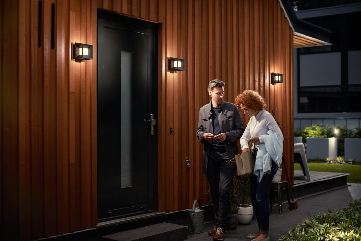 Philips myGarden Parterre udendørs væglampe