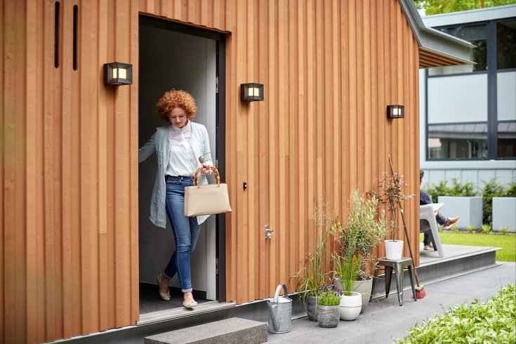 Philips myGarden Parterre udendørs væglampe