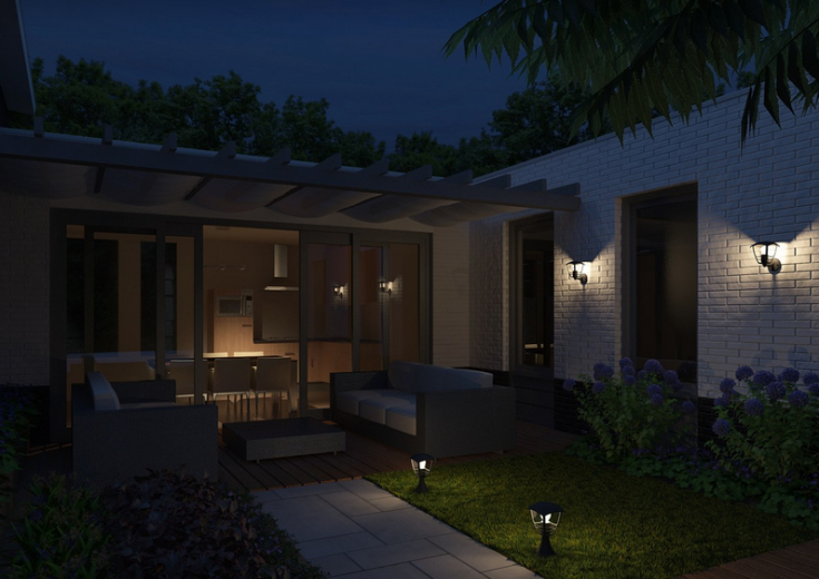 Philips myGarden Creek bedlampe