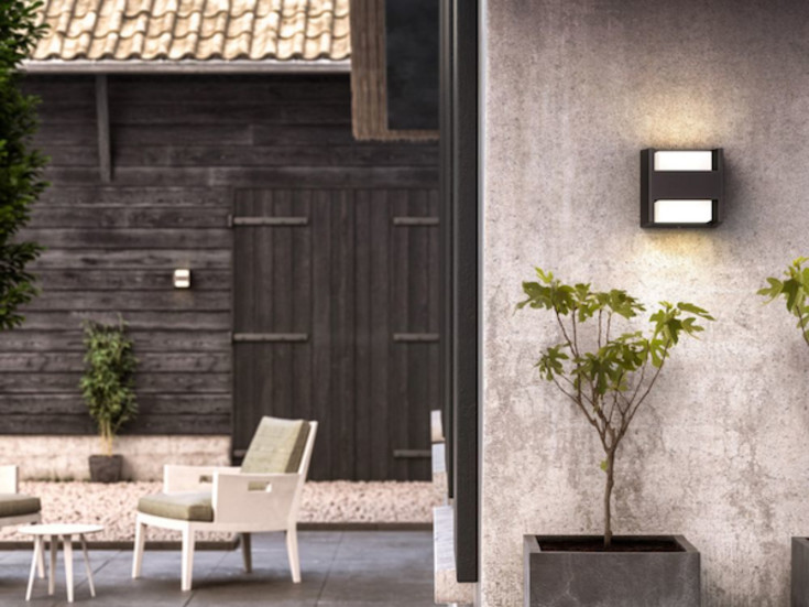 Philips myGarden Arbour vägglampa utomhus, 13 cm