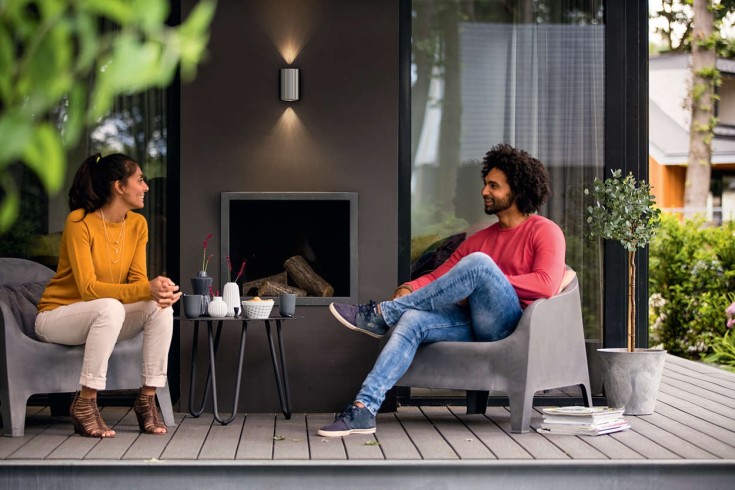 Philips myGarden Buxus vegg utelys