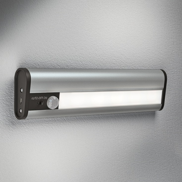 LINEAR LED MOBILE USB silver 200 mm