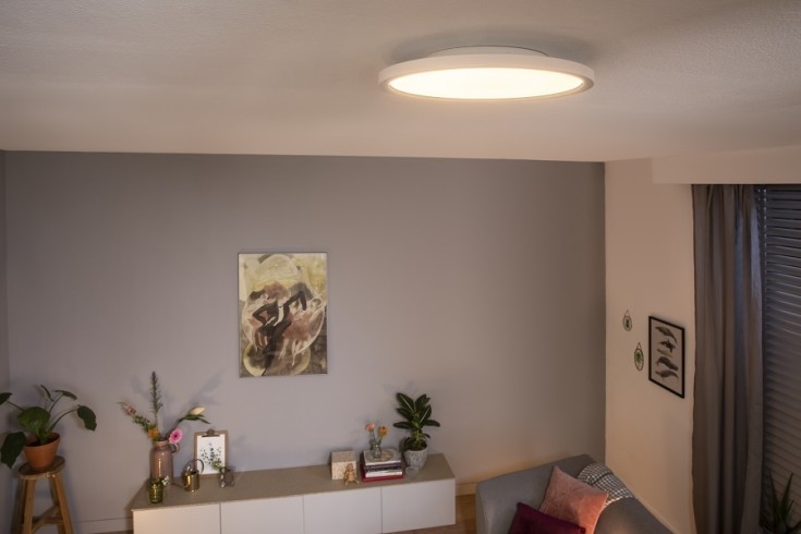 Philips Hue Aurelle plafond, hvit