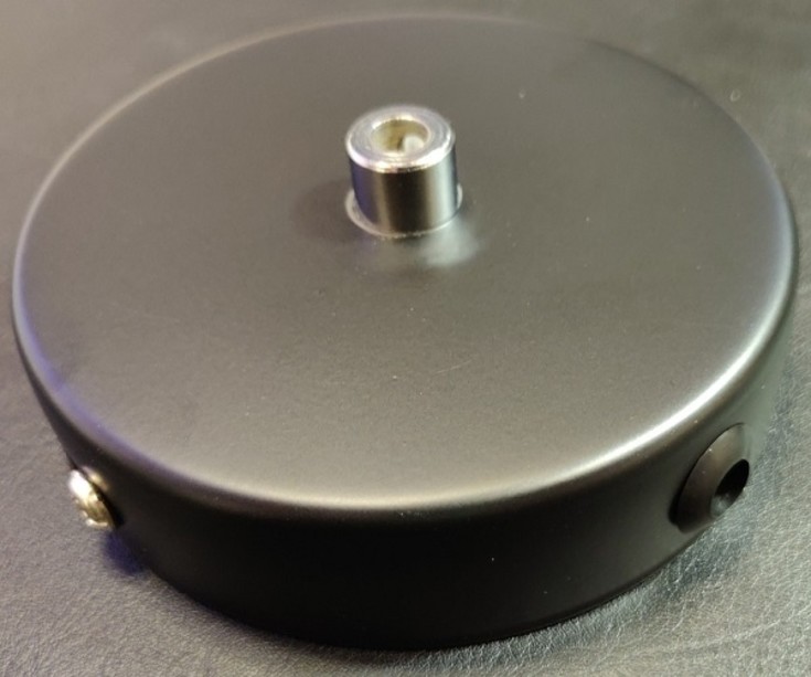 Halo Design metal baldakin, sort