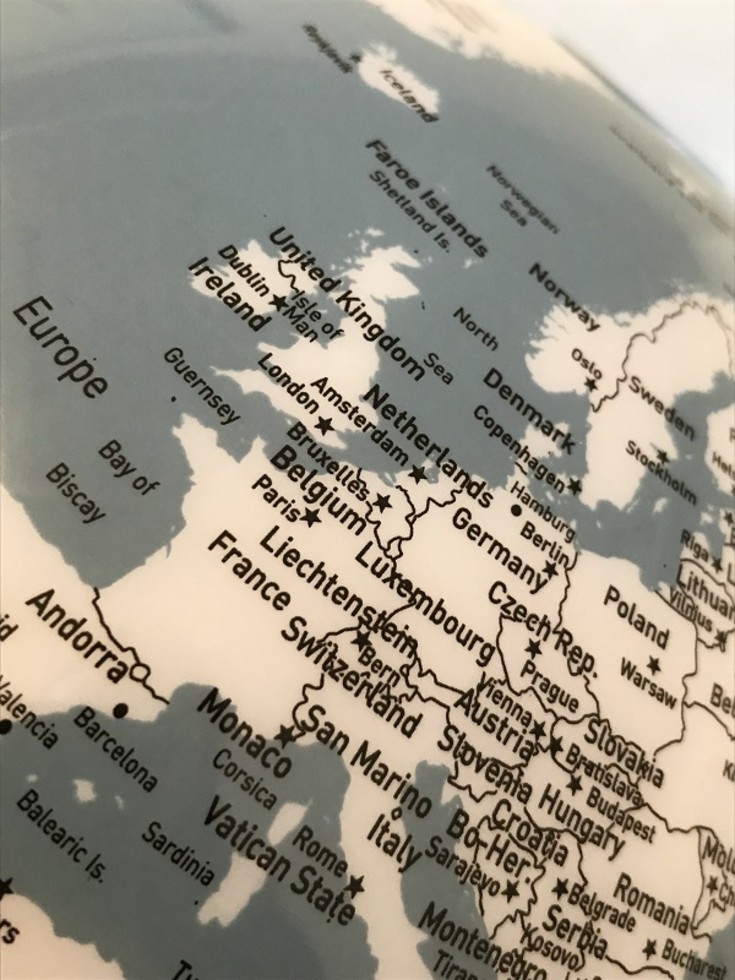 Atmosphere Azure jordglob lampa