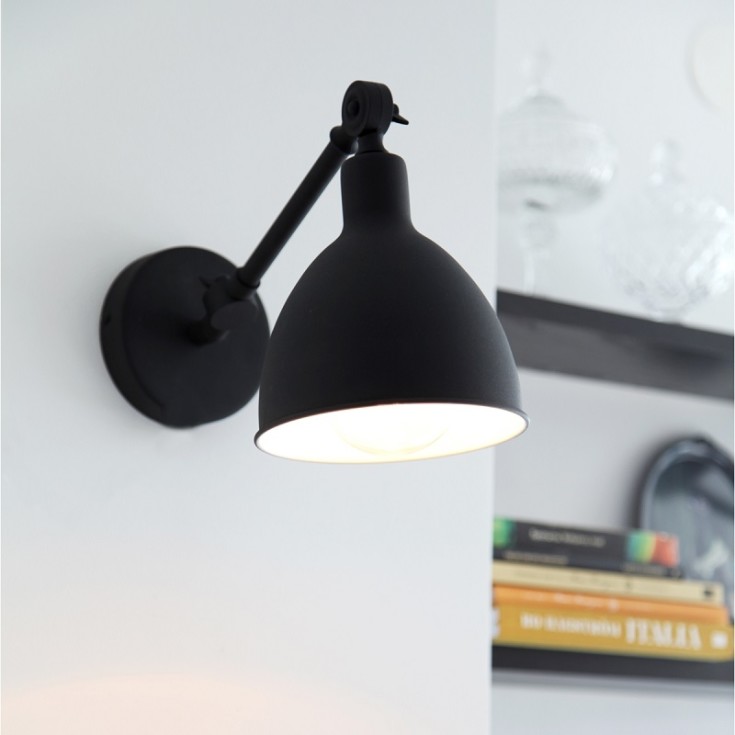 4 st By Rydéns Bazar Mini vägglampa, svart