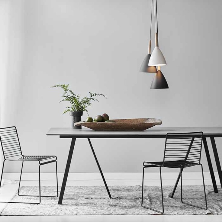 Dftp Pure pendellampe, hvit, Ø20 cm