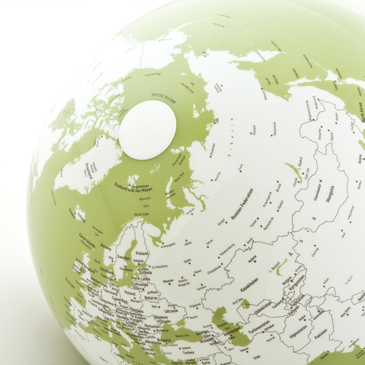 Atmosphere Pistacie jordglob lampa