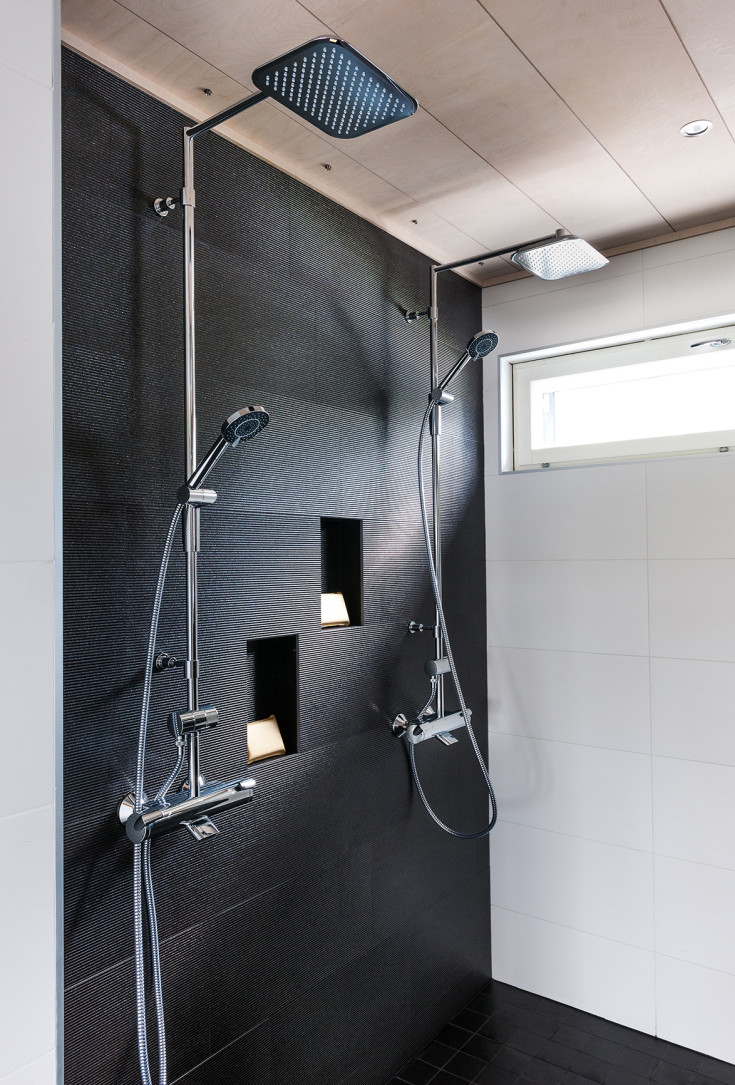 Oras Optima 7193 badekararmatur med dusjsett, krom