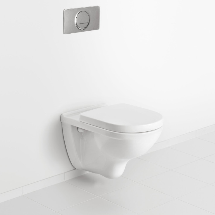 Villeroy & Boch O.Novo toiletsæde, hvid