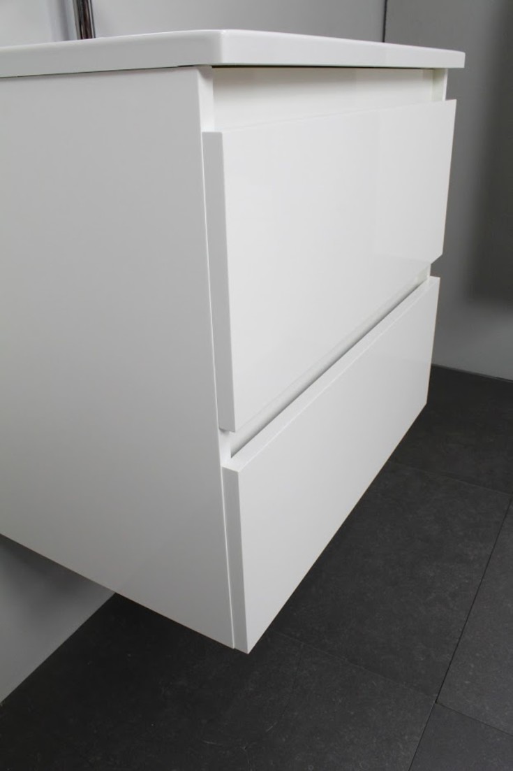 Sanibell Online möbelpaket, omonterad, 61x46,5 cm, vit högglans