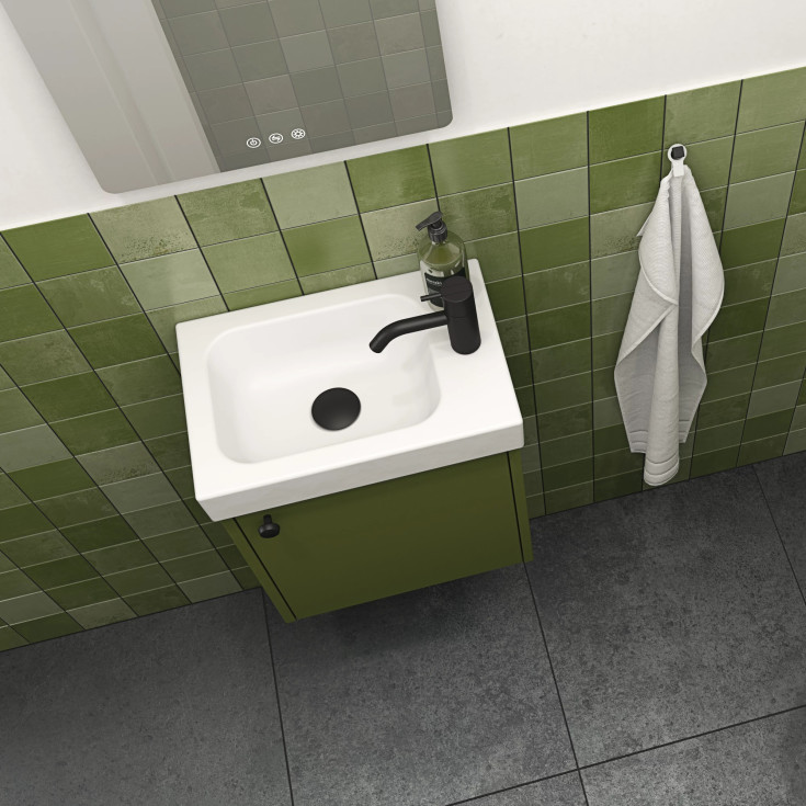 Dansani Luna Dot greb, Ø28 mm, sort