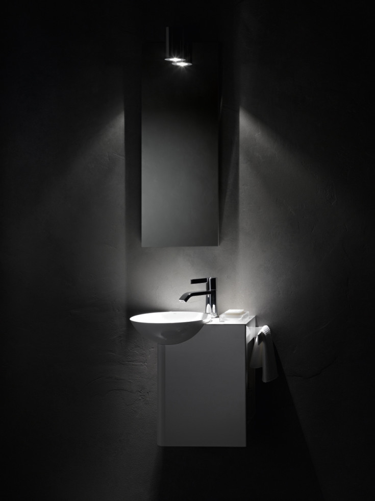 Alape Insert1 möbelpaket, 55x32 cm, vit