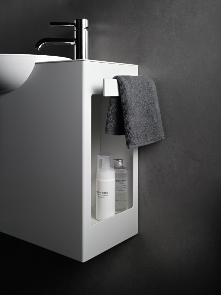 Alape Insert1 möbelpaket, 55x32 cm, vit