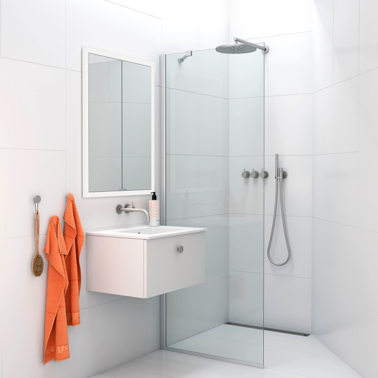 Dansani Minore håndvask, 60,2x45,5 cm, hvid