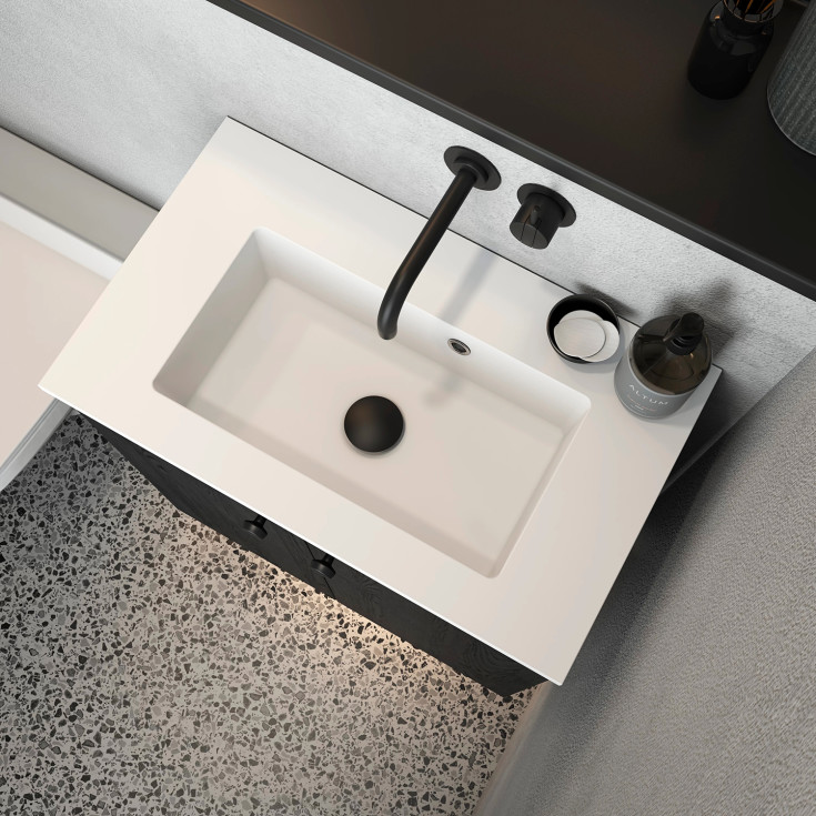 Dansani Minore håndvask, 60,2x45,5 cm, hvid