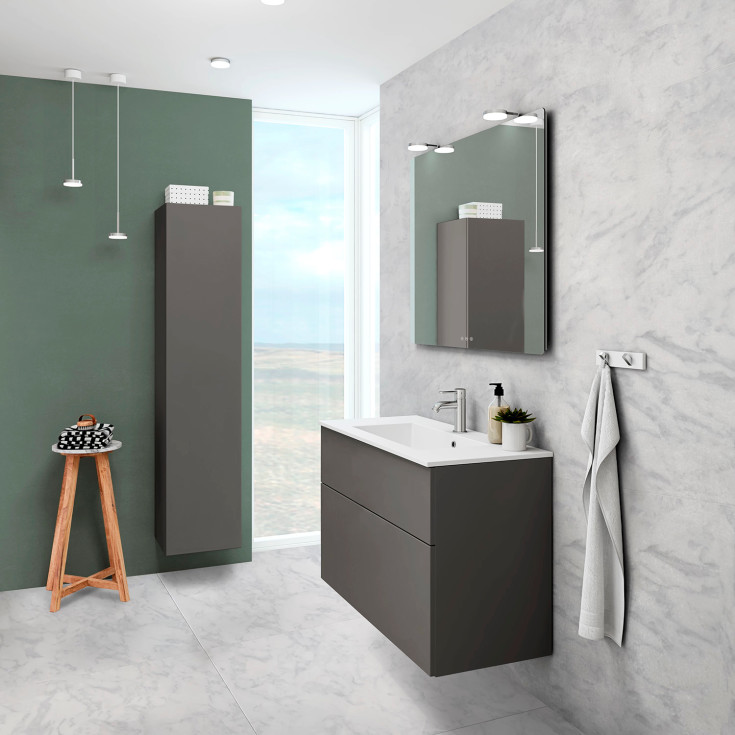 Dansani Minore håndvask, 80,2x45,5 cm, hvid