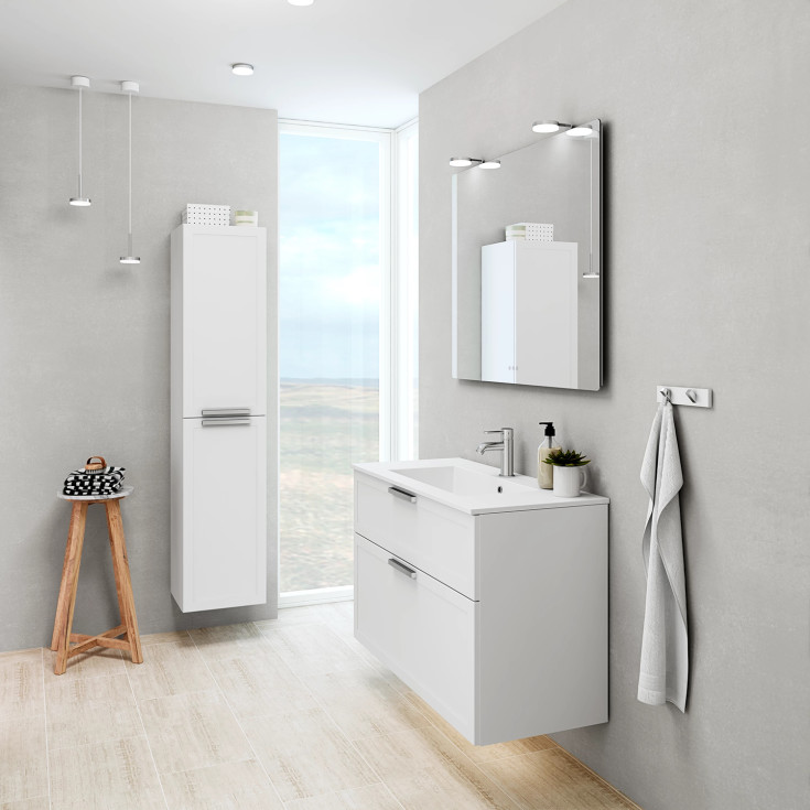 Dansani Minore håndvask, 80,2x45,5 cm, hvid