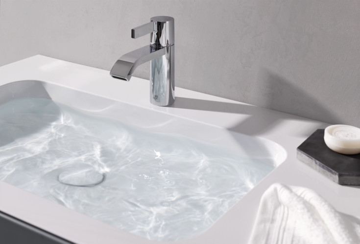 Alape WP Folio 7 möbelpaket, 125,4x50 cm, vit